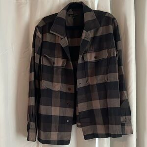 Banana Republic flannel shirt. Size Large.